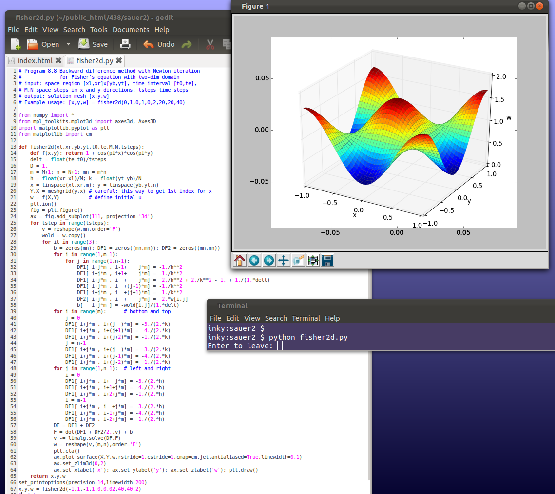 Python Translations of the Sauer Numerical Analysis 2e Projects