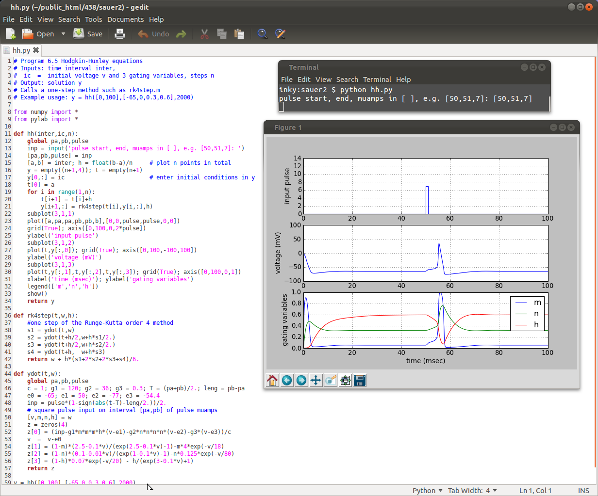 Python Translations of the Sauer Numerical Analysis 2e Projects